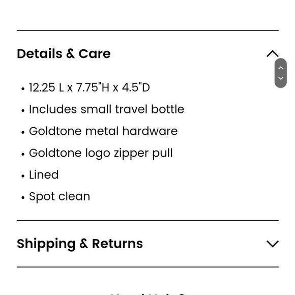 Juicy Couture Tropical Palm Monogram Cosmetic Pouch - Picture 4 of 6